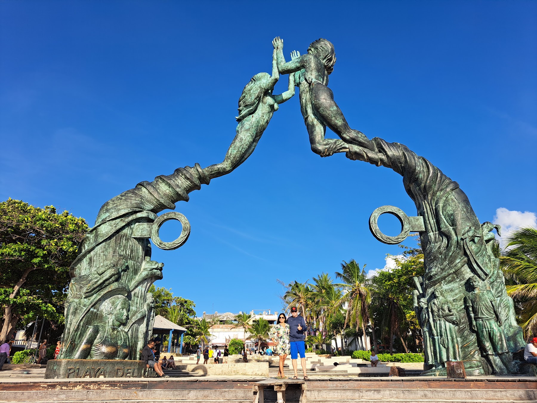 Parque Los Fundadores, Playa del Carmen